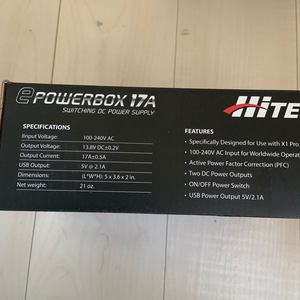 HiTEC ハイテック X1PRO 充電器 安定化電源セット_画像3