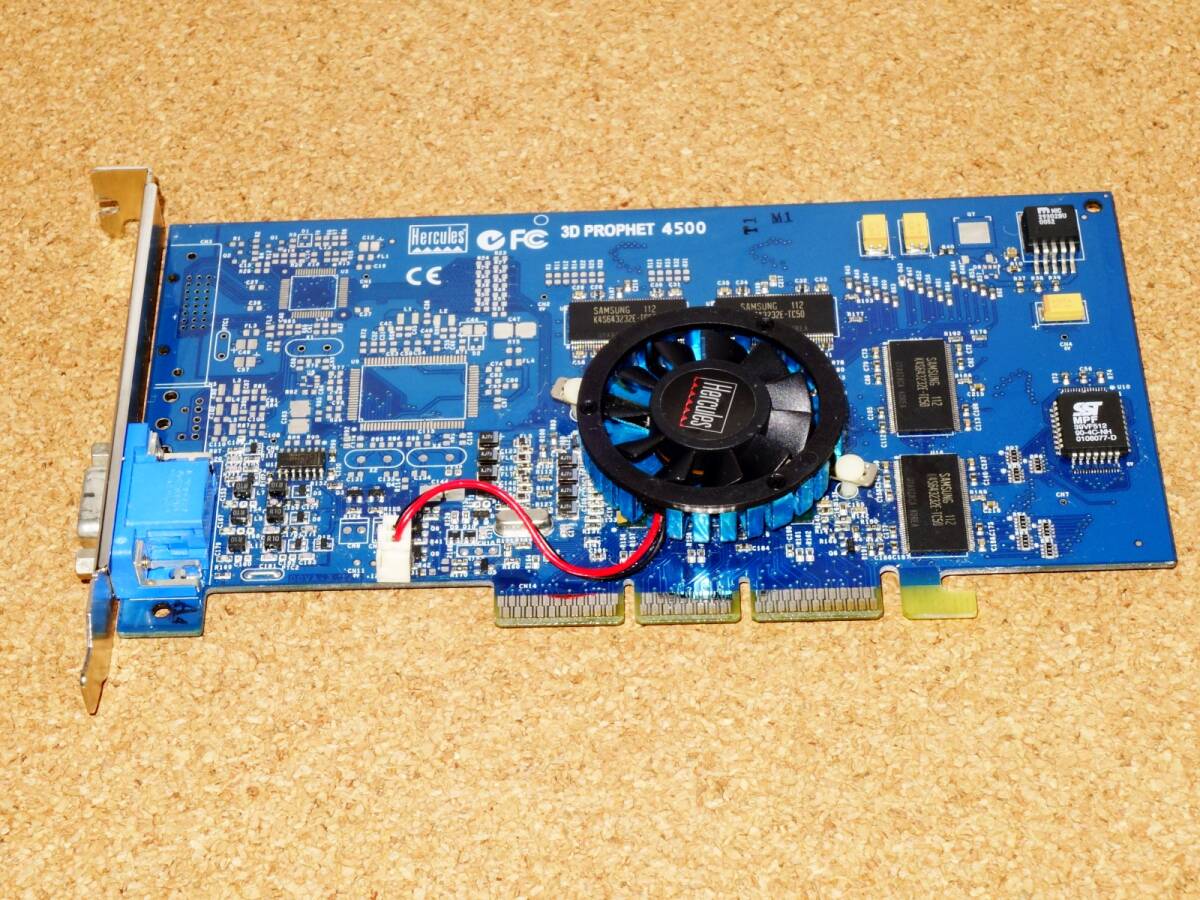 [AGP] Hercules 3D PROPHET 4500 64MB KyroII AGP connection graphics board 