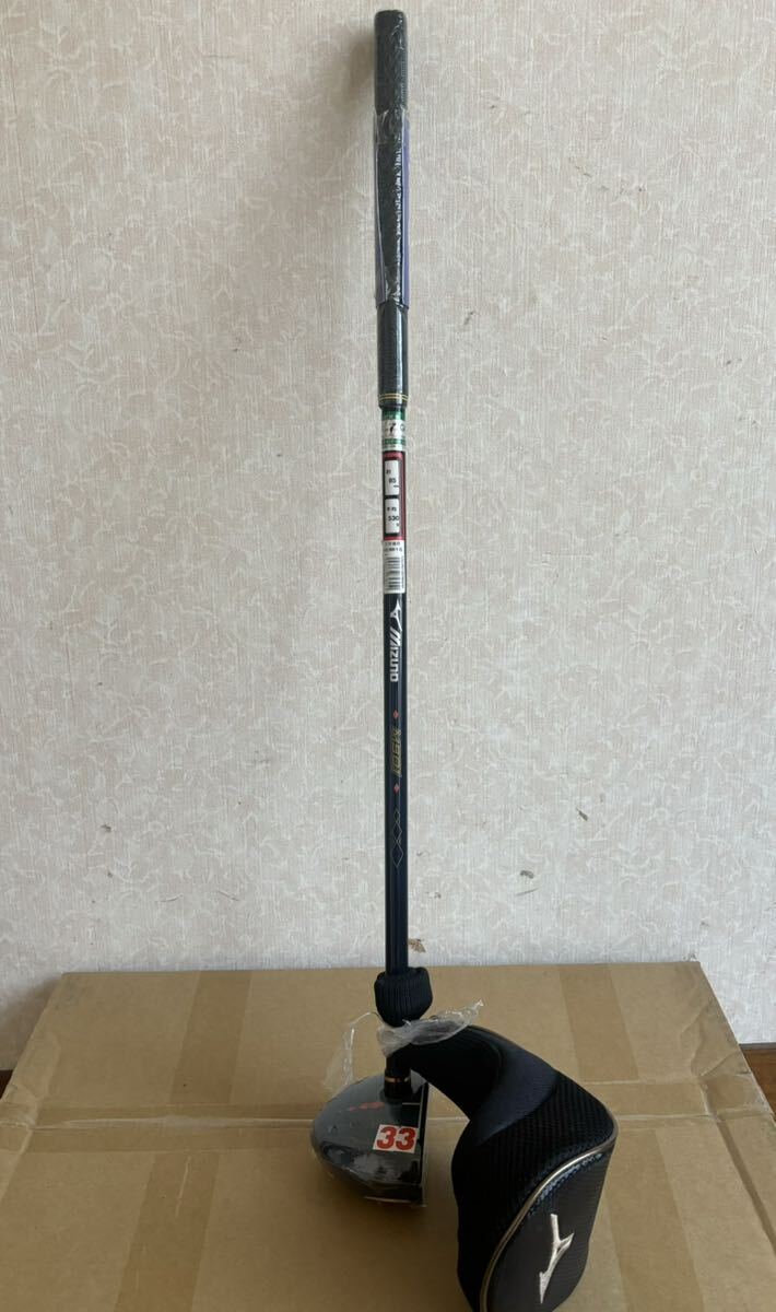 〈未使用展示品〉希少 レア物 MIZUNO MS-01 パークゴルフクラブ パーシモン材 85cm 平均530g〈全国送料無料〉_画像1