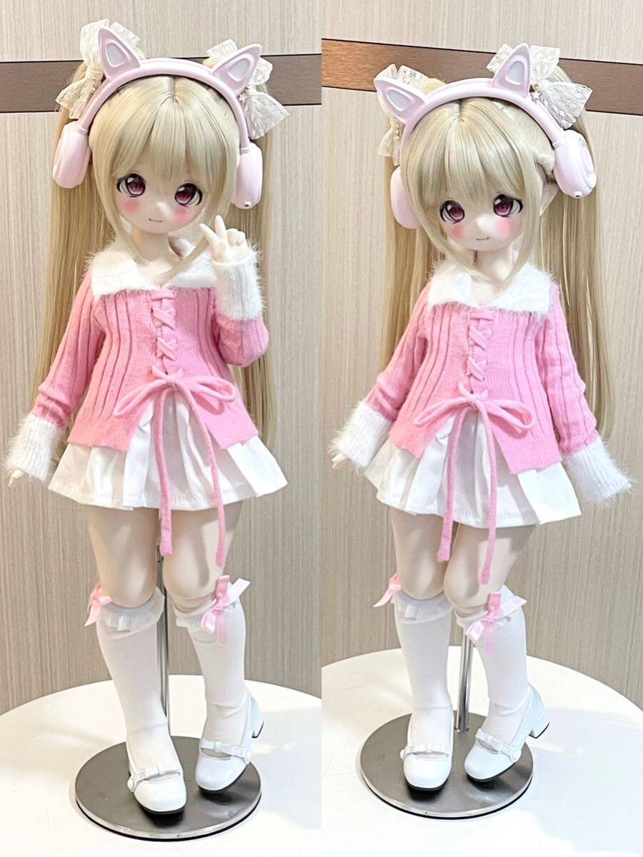 BJDドール用衣装セット MDD/kumako/MSDサイズ通用 双子 全2色 球体関節人形 doll_画像4