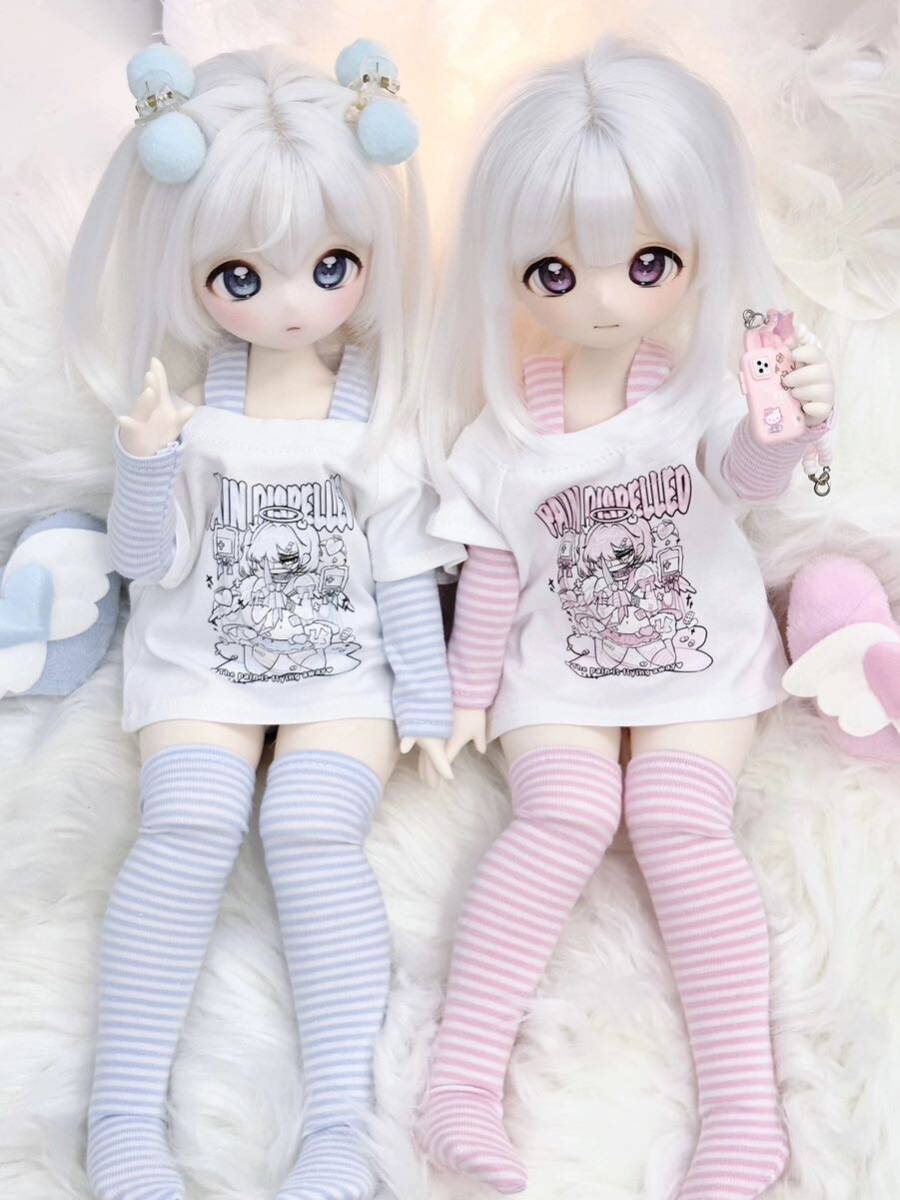 BJDドール用衣装セット MDD/kumako/MSDサイズ 双子 全2色 球体関節人形 doll_画像10