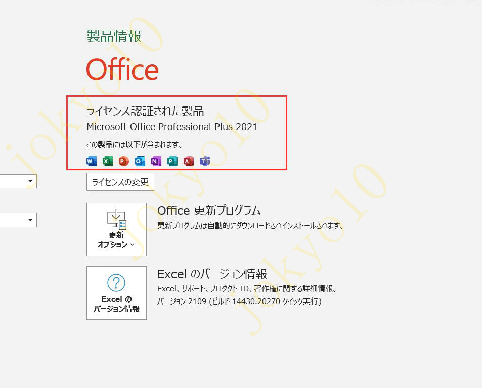 Office 2021 Professional Plus プロダクトキー 正規認証 日本語版 32/64bit 版対応 Access Word Excel PowerPoint Outlook の画像2