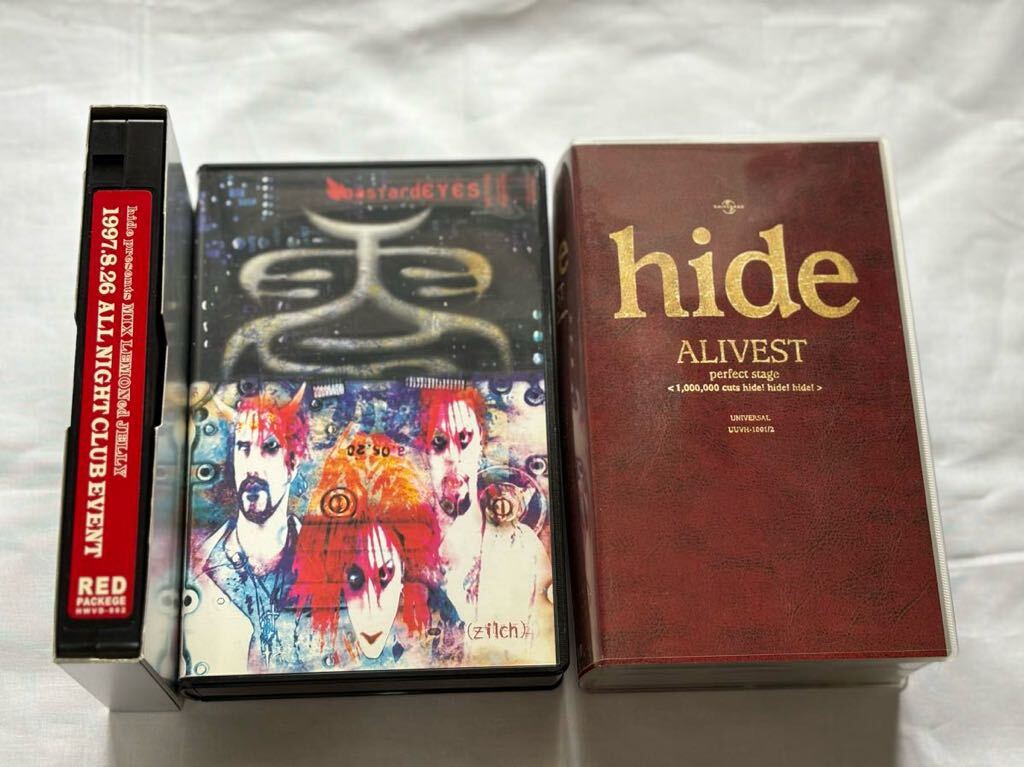 hide、zilch VHS　まとめ売り_画像5