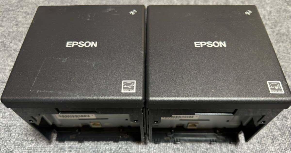 EPSON レシートプリンター TM-m30 M335B 2台セット_画像2