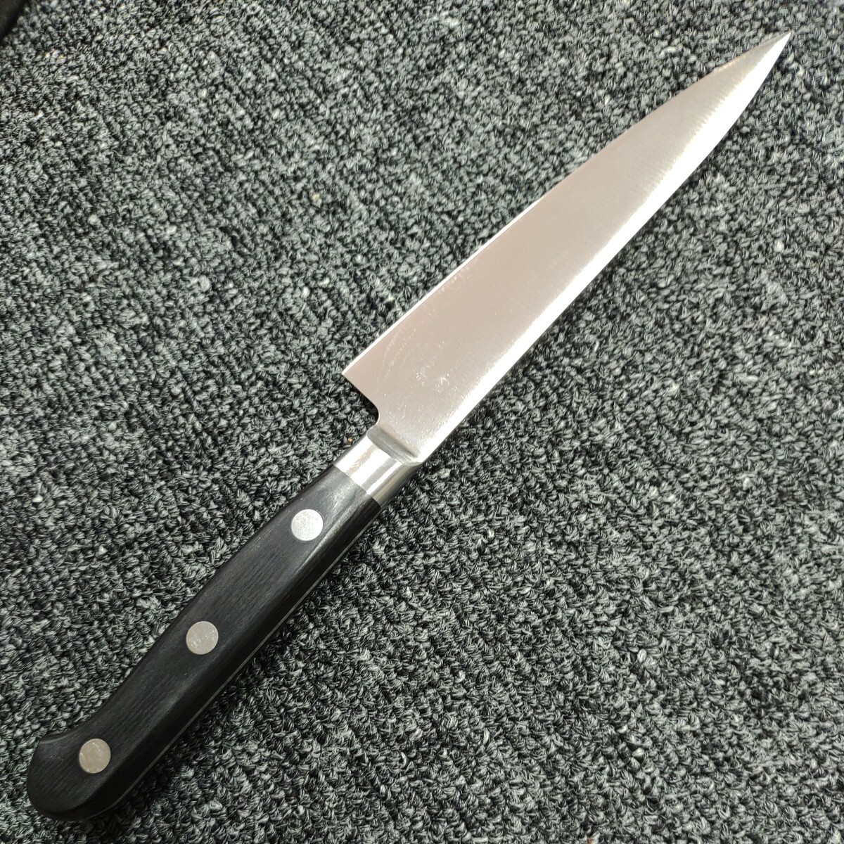 A05157 1円〜 未使用 保管品 Misono 2本まとめ 小三徳包丁 14cm ペティナイフ 13cm モリブデン鋼 キッチン用品 _画像9