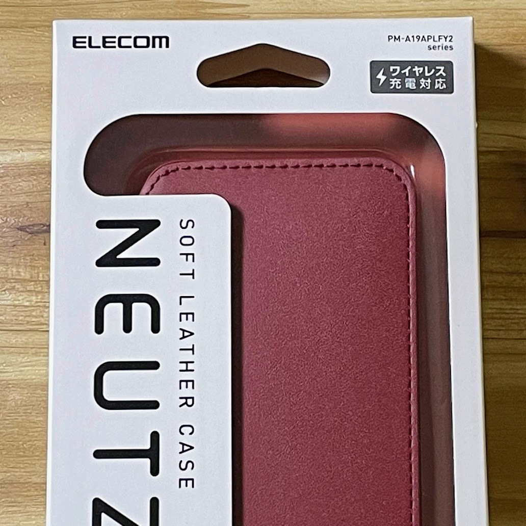エレコム iPhone SE3・SE2・8・7 手帳型ケース カバー ソフトレザー レッド マグネット ストラップホール付 磁石付 カードポケット 161