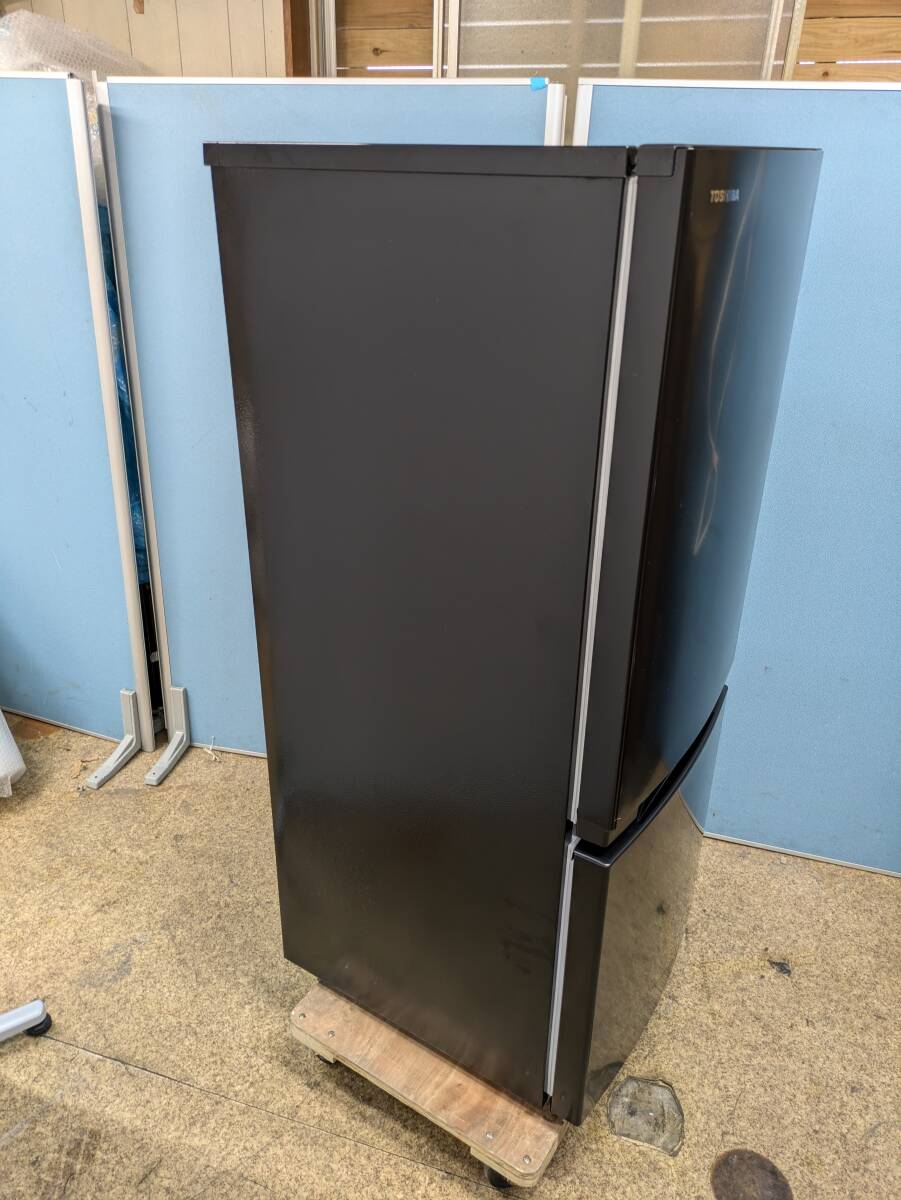 東芝 2ドア冷凍冷蔵庫 153L 2023年製 GR-U15BS コンパクト 東芝 2ドア冷凍冷蔵庫 153L 2023年製 GR-U15BS コンパクト
