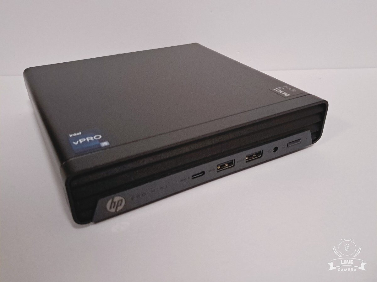 超小型パソコン HP Pro Mini 400 G9 Intel Core i5-12500T_画像1