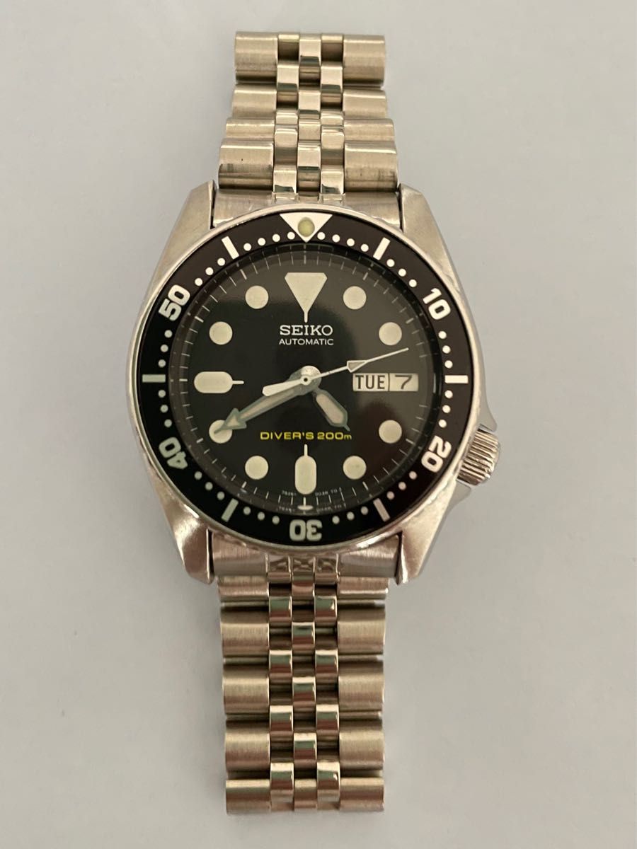 SEIKO SKX013 7s26-0030 ブラックボーイ 美品 可動品