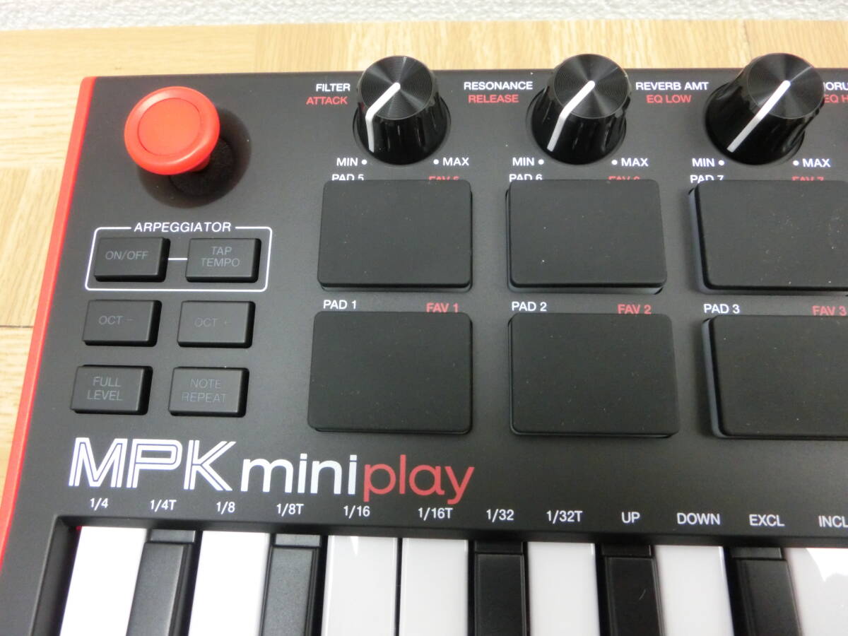 ese/596929/0506/AKAI アカイ MPK mini Play MK3 MIDIキーボード/通電のみの画像4