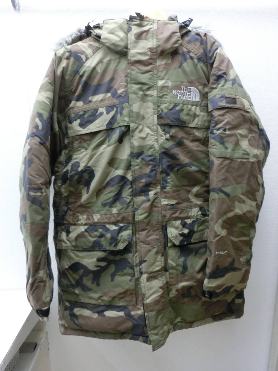 人気提案 km/435503/2405/THE NORTHFACE ノースフェイス マクマードパーカー ND01609/カーキ・迷彩柄/サイズM Mサイズ