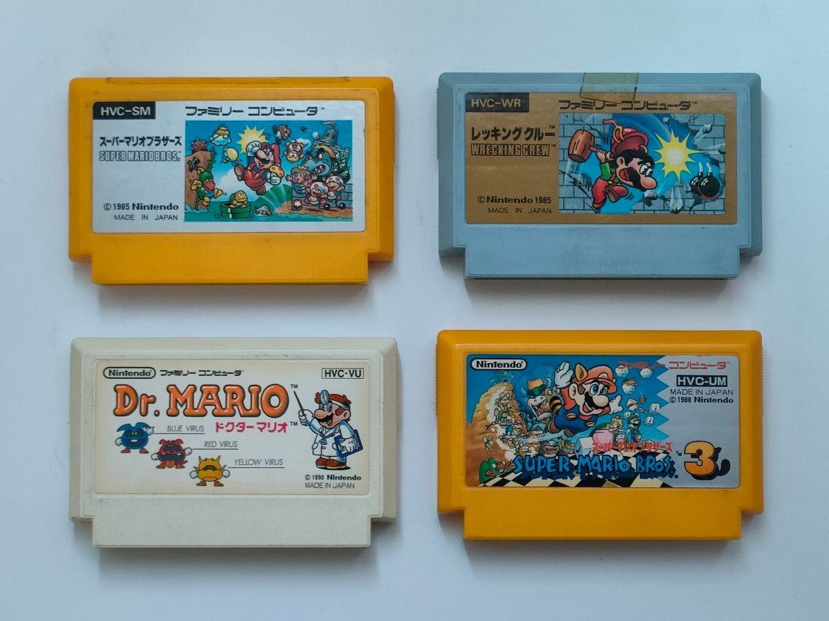 ファミコン ソフト 4点 スーパーマリオ スーパーマリオ
