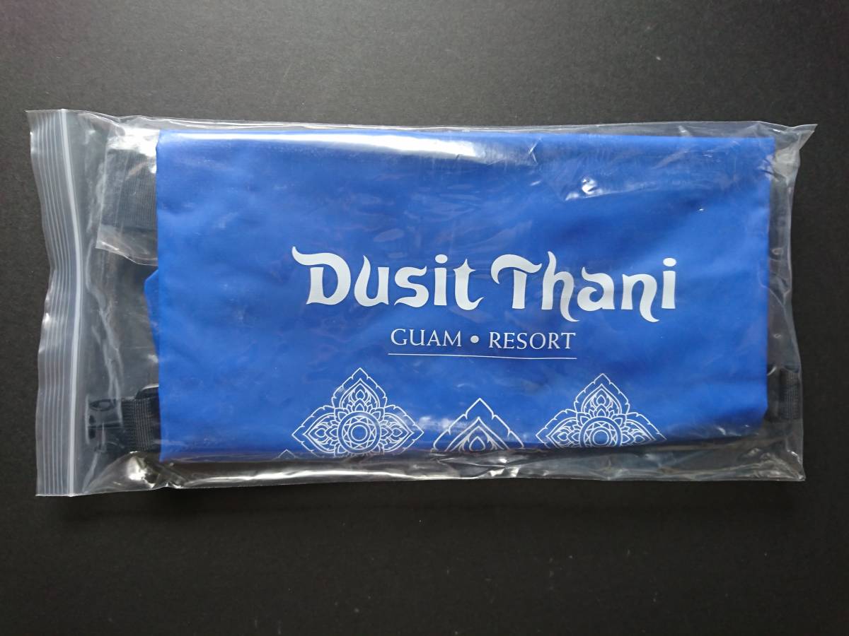 [AIKU-YA] Guam Dusit Thani Guam Resort dry bag blue 10L waterproof bag te. under ni* Guam * resort 