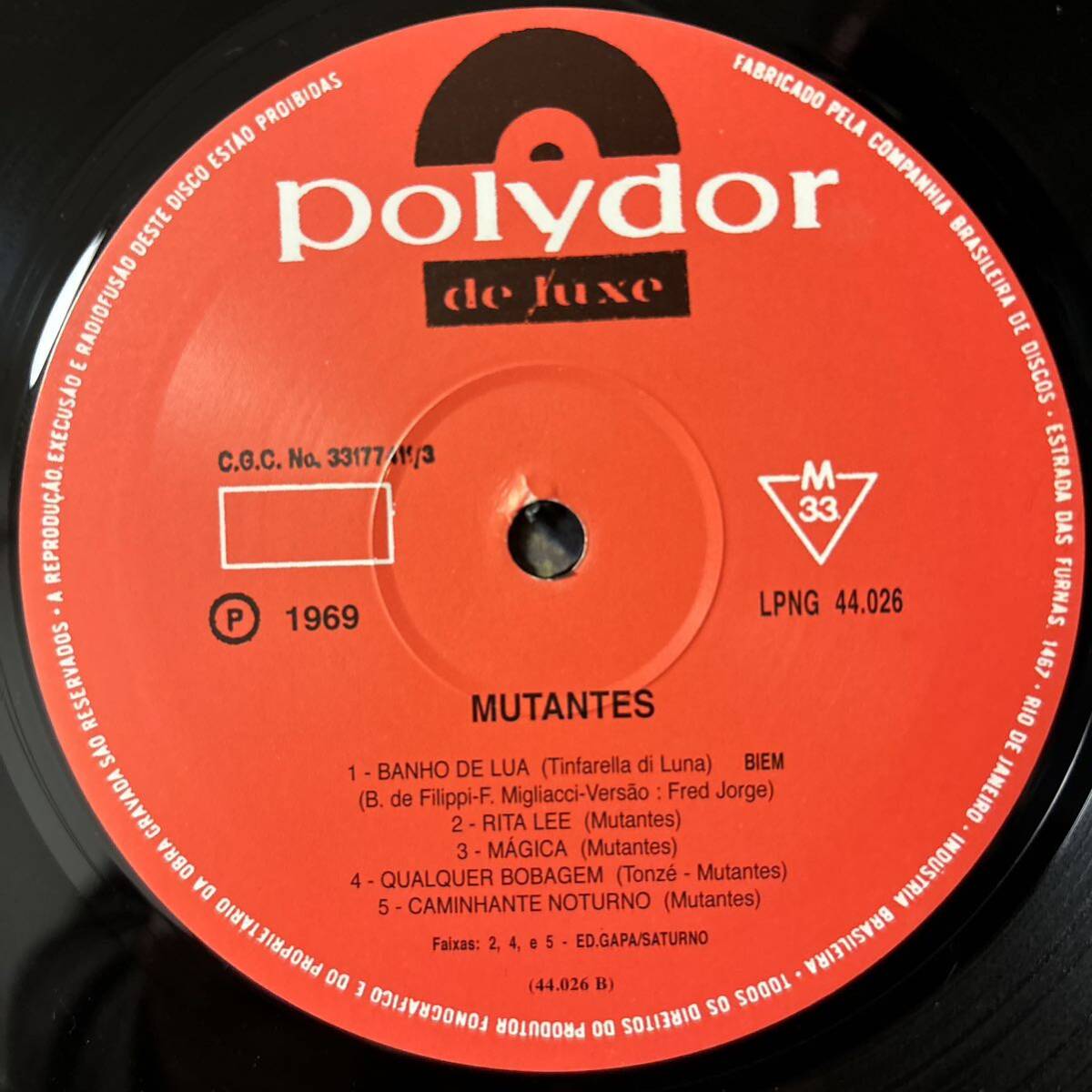 Mutantes レコード 2nd ムタンチス Rita Lee ヒタ・リー os LP same s.t. セカンド MPB vinyl アナログ_画像4