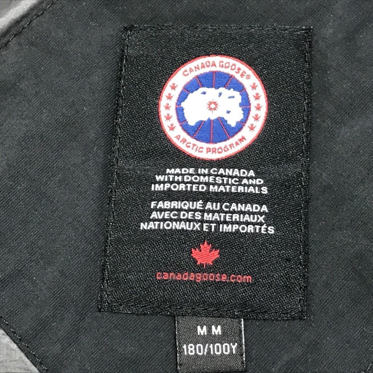 CANADA GOOSE Canada Goose hybrid ji coat M size men's down jacket [N0477]