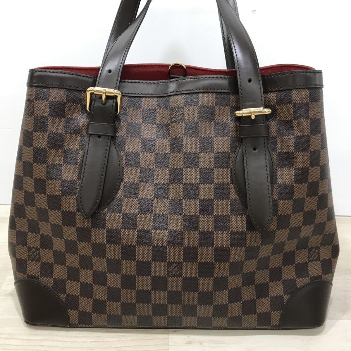 ルイヴィトン LOUIS VUITTON N51204 ダミエ ハムステッドMM ハンドバッグ トートバッグ[N8360]_画像4