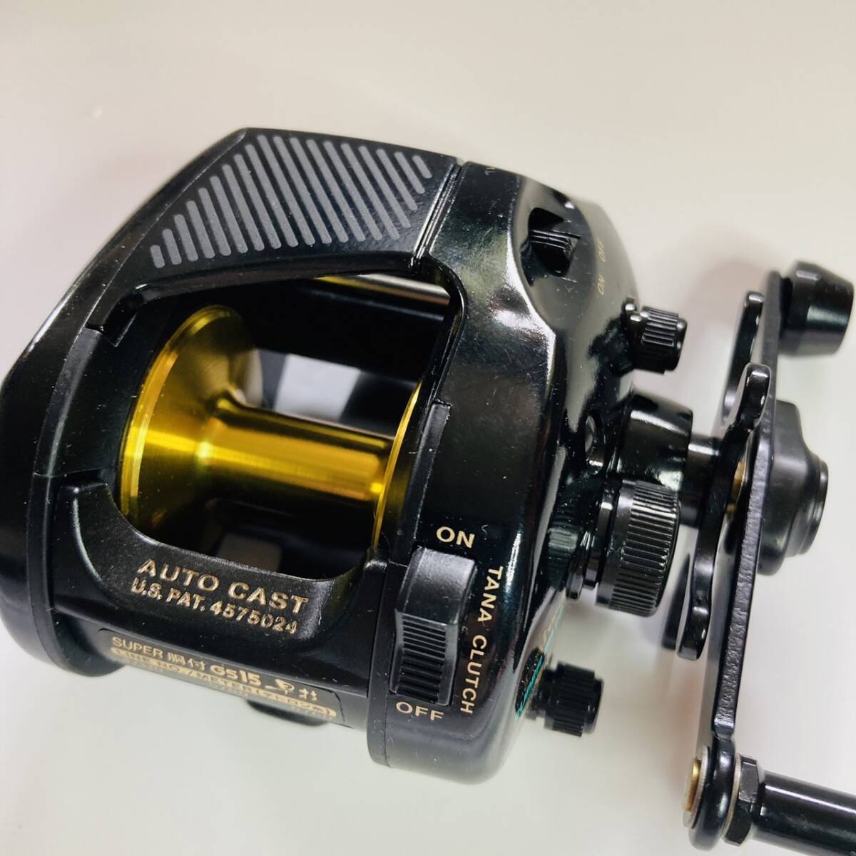 未使用　Daiwa ダイワ リール SUPER 胴付 GS15早技　ベイトリール 　海釣り　川釣り_画像2