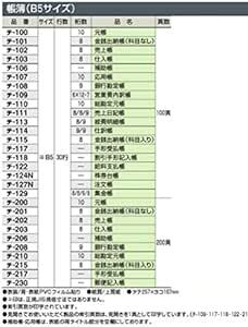 コクヨ(KOKUYO) 帳簿 金銭出納帳 科目入り B5 100ページ チ-11_画像5