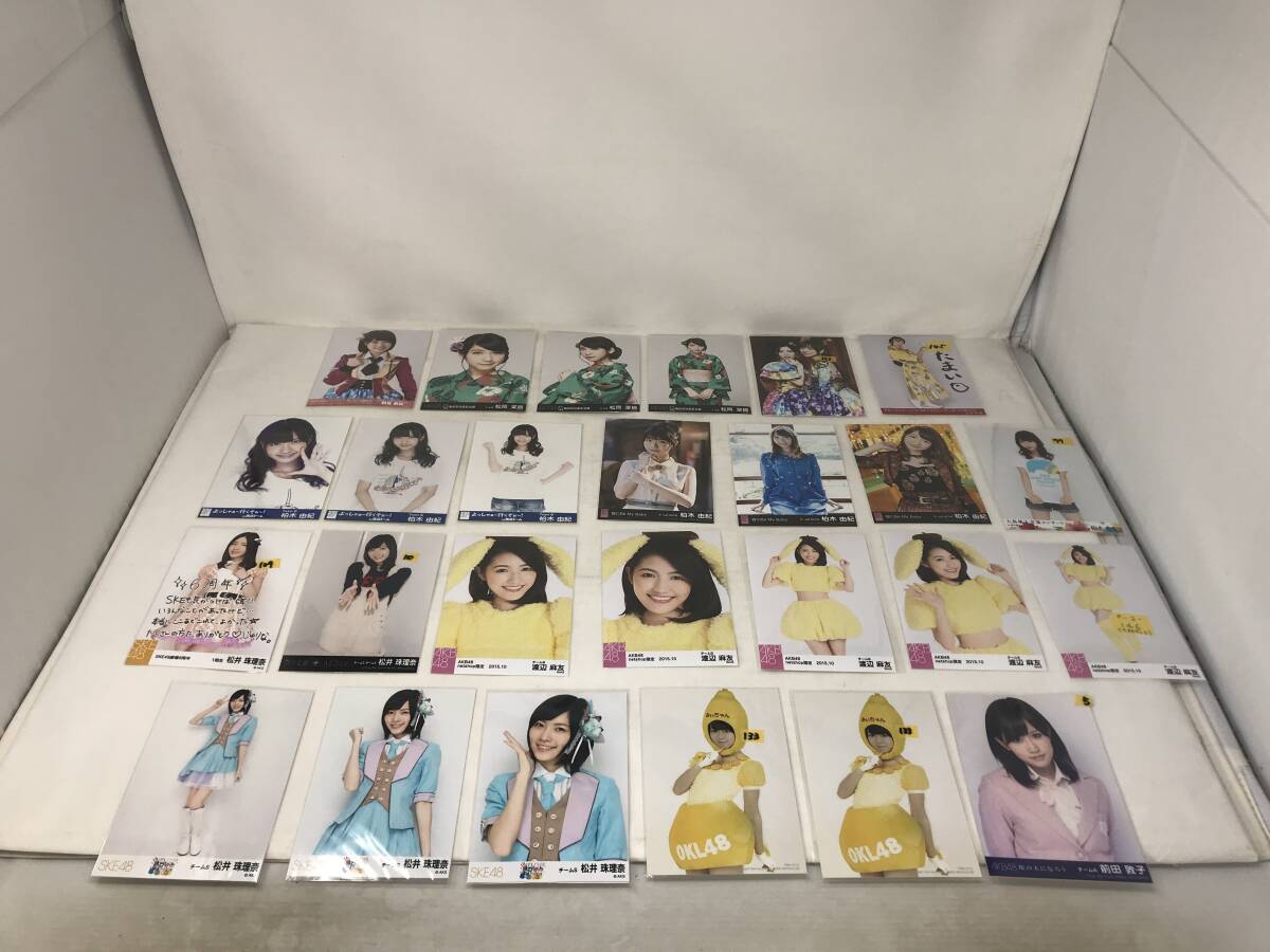 AKB48 SKE48 Kashiwagi Yuki Watanabe Mayu Matsui Jurina Maeda Atsuko др. фотография DVD карта прозрачный файл продажа комплектом * царапина . загрязнения есть утиль *A011