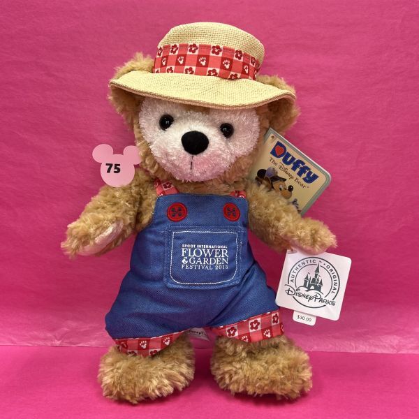 エプコット フラワー & ガーデン 2013 ダッフィー #75 WDW EPCOT12インチ ぬいぐるみ Duffy the Disney Bear US ディズニー FLOWER GARDEN_画像5