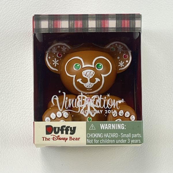 ジンジャーブレッド ダッフィー バイナルメーション ☆クリスマス2014☆WDW Gingerbread Duffy Disney Vinylmation フィギュア ディズニー_画像1