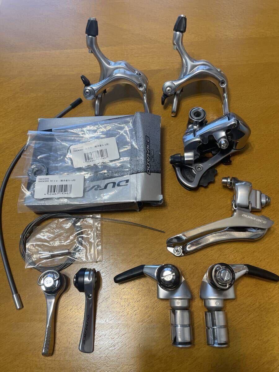 SHIMANO DURA ACE 7800系 7900系 5点セット RD-7800 FD-7800 BR-7800 SL-BS78 SL-7900 シマノ デュラエース おまけ付き_セット内容