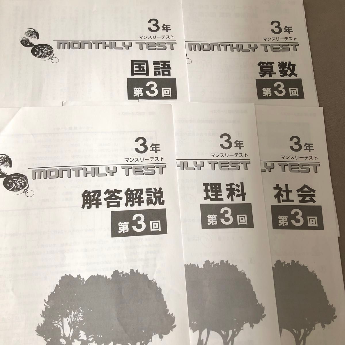 早稲アカ マンスリーテスト 3年 3回｜Yahoo!フリマ（旧PayPay