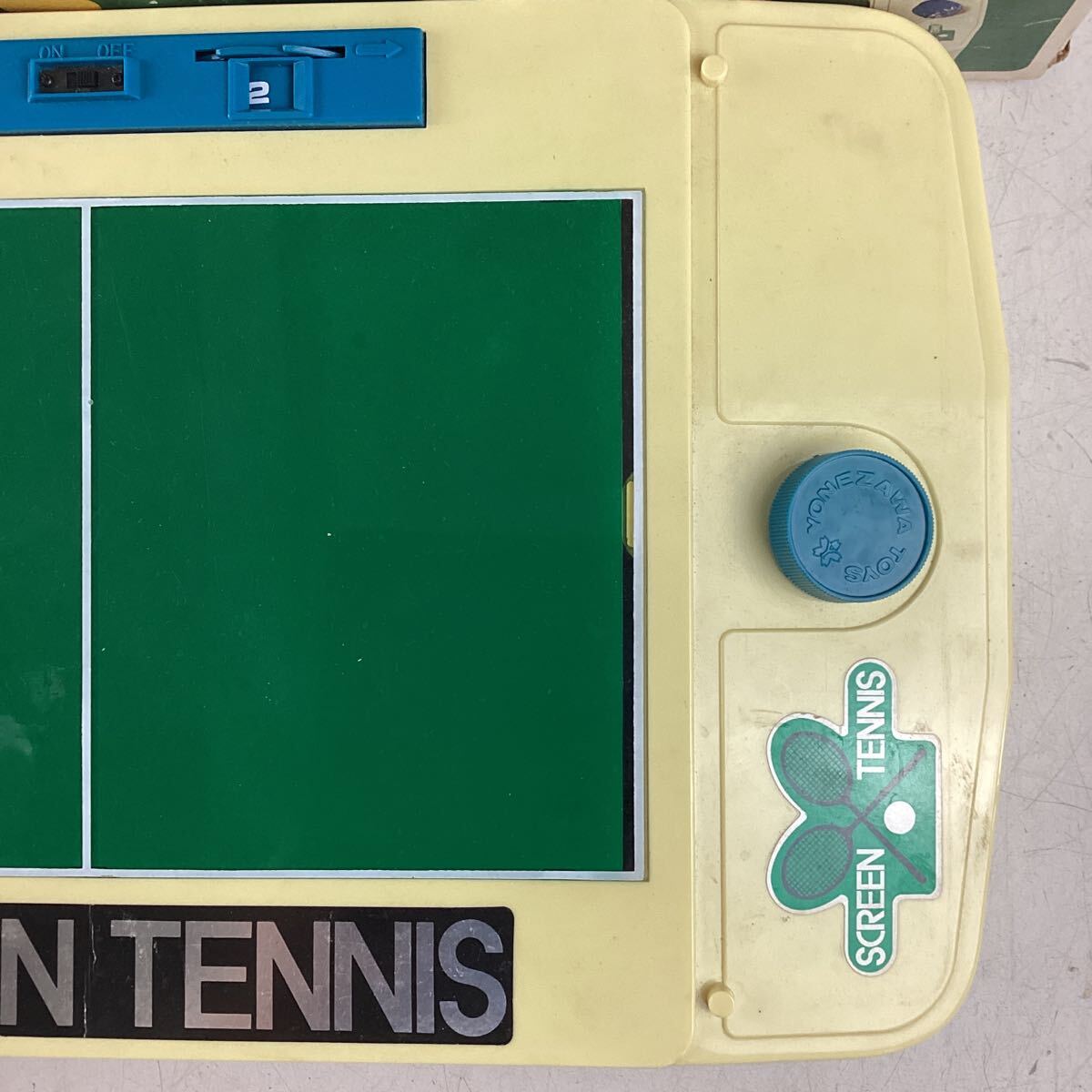 k529 экран теннис Ёнэдзава игрушка Showa Retro SCREEN TENNIS настольная игра игра игрушка игрушка б/у Junk 