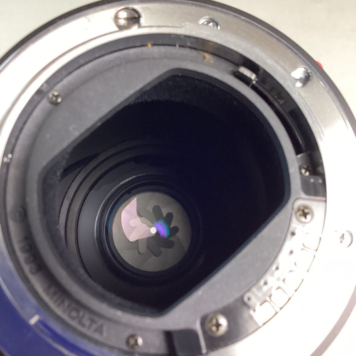 k5315 ミノルタ カメラレンズ AF 100/2.8 100mm MACRO MINOLTA MARUMI 55mm MC-UV 日本製 LF-1155 カメラ レンズ ズーム 中古_画像5