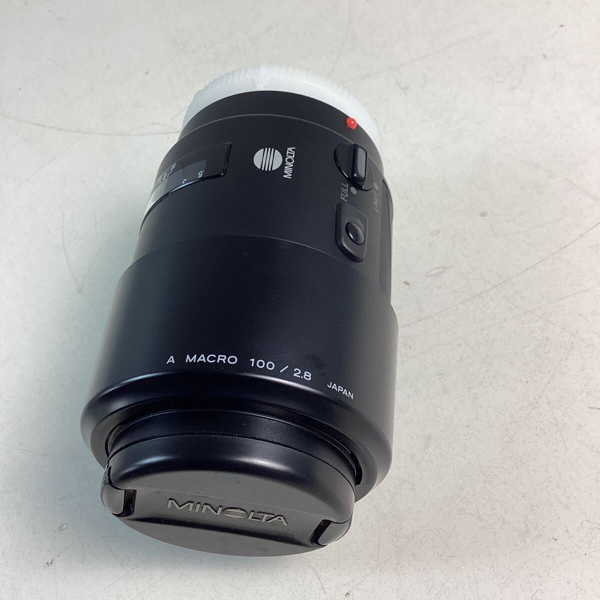 k5315 ミノルタ カメラレンズ AF 100/2.8 100mm MACRO MINOLTA MARUMI 55mm MC-UV 日本製 LF-1155 カメラ レンズ ズーム 中古_画像8