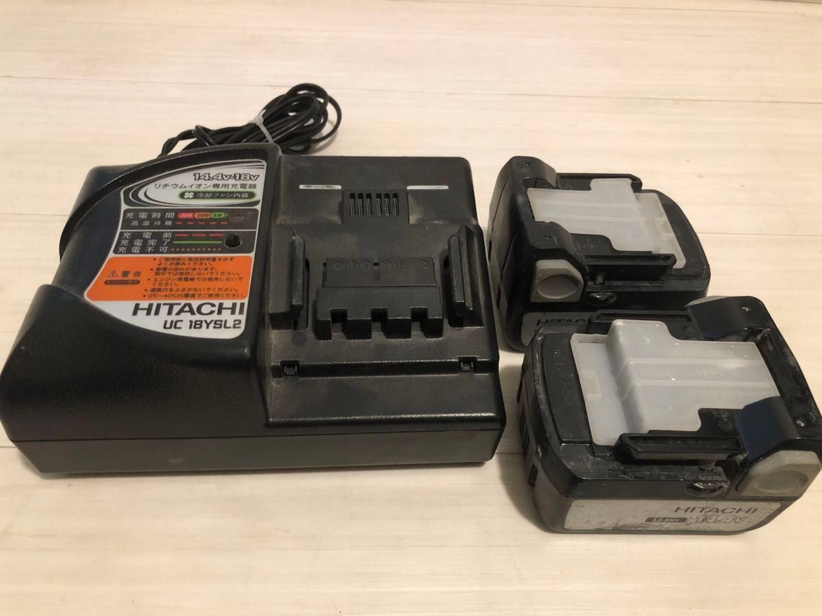 HiKOKI(日立)WH14DDL 14V バッテリー2個 インパクトドライバー HiKOKI(日立)WH14DDL 14V バッテリー2個 インパクトドライバー