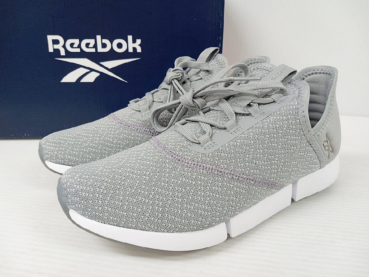 [16A-65-028-1] Reebok リーボック Dailyfit DMX デイリーフィットDMX GX5173 サイズ25cm グレー_画像1