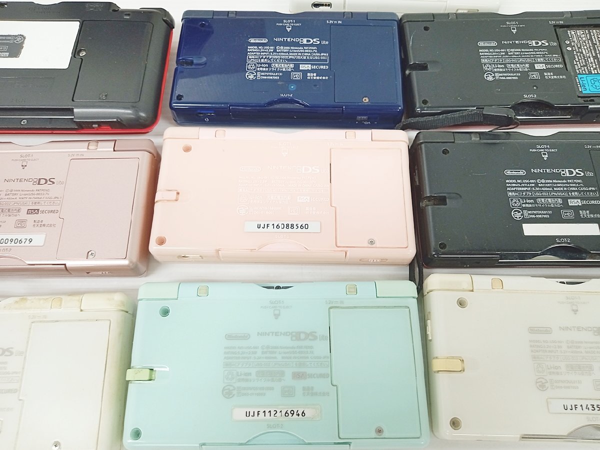 [KA4C-65-013-1] nintendo Nintendo DS DSlite корпус 11 шт. продажа комплектом работоспособность не проверялась Junk 