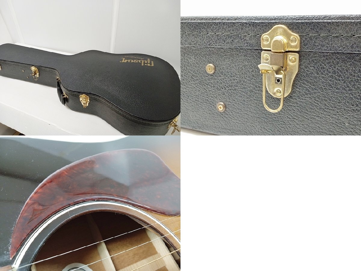 [7D-64-014] アコースティックギター Gibson ギブソン J-45 Standard スタンダード 生産完了品 本体+ケースのみ 中古 キズ有_画像10