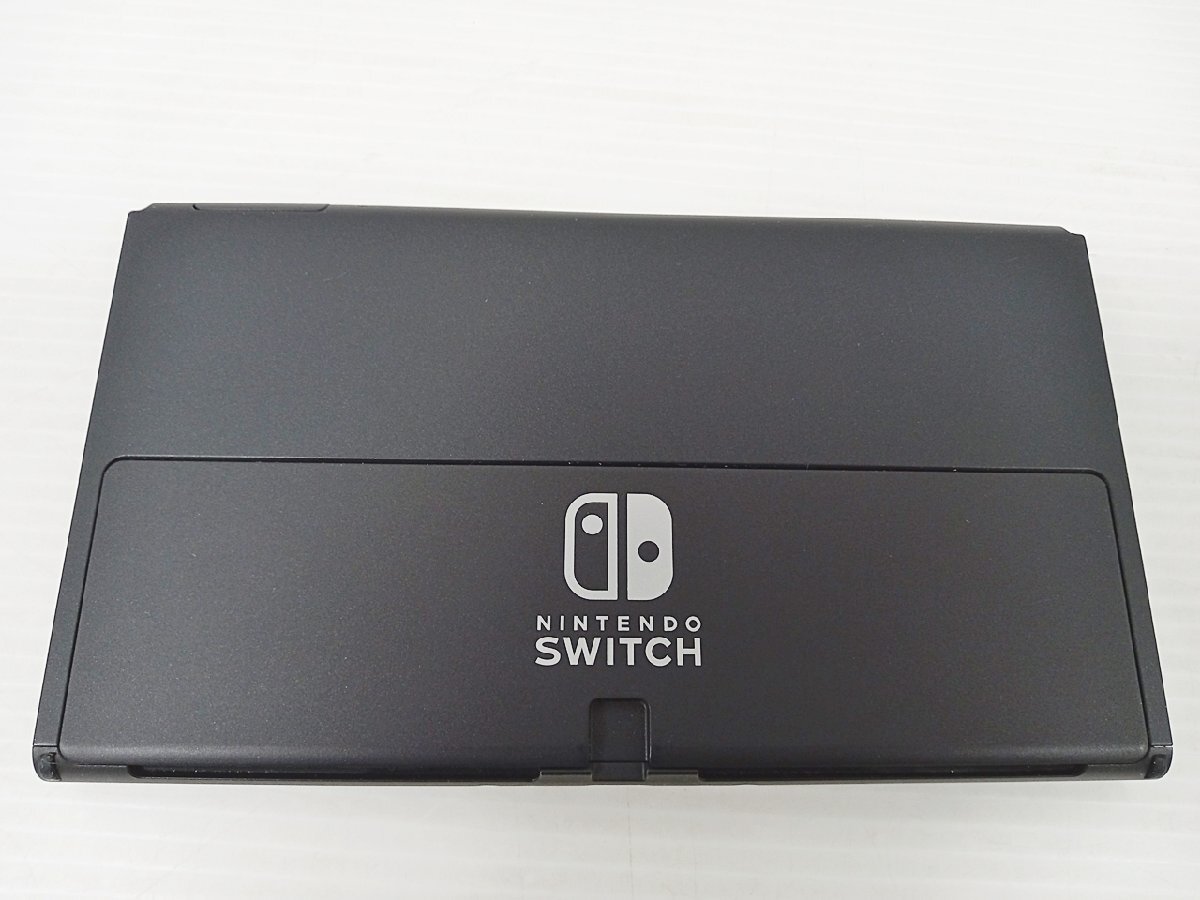 [4A-65-020-1] Nintendo Switch ニンテンドースイッチ 有機ELモデル HEG-S-KAAAA ホワイト 動作確認済 中古_画像4