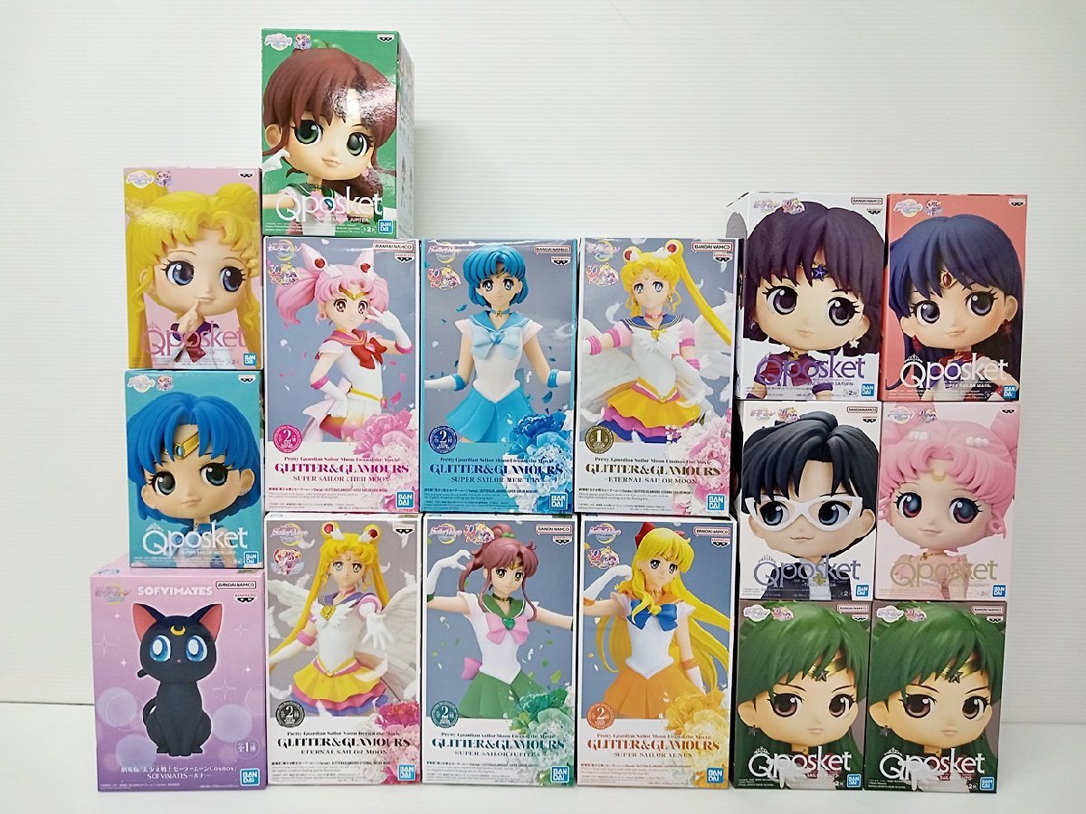 [BD-2-3] Sailor Moon prize set sale unopened sailor jupita-/ sailor venus / sailor Mercury /..../ luna other 