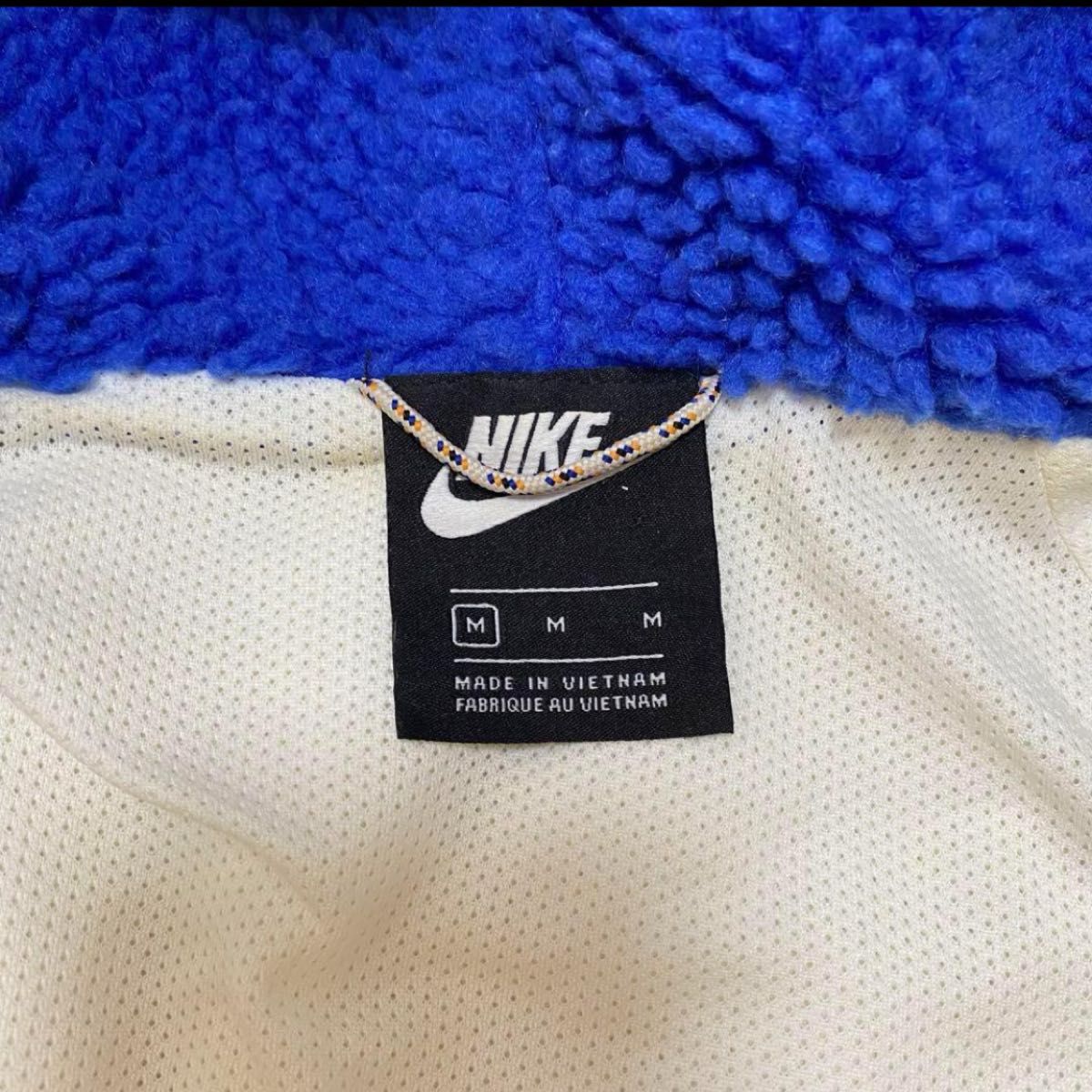 美品】ナイキ NIKE ボアジャケット ハーフジップ M ゆめまる 美品】ナイキ NIKE ボアジャケット ハーフジップ M ゆめまる