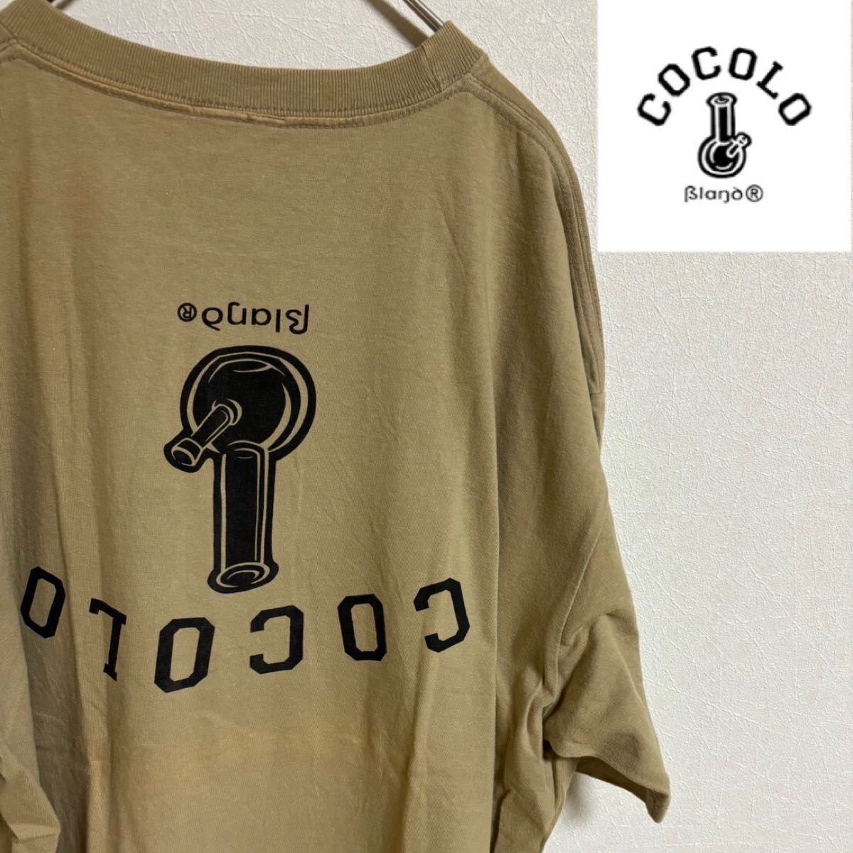 COCOLO BLAND 半袖　プリント　Tシャツ　XXL ココロブランド