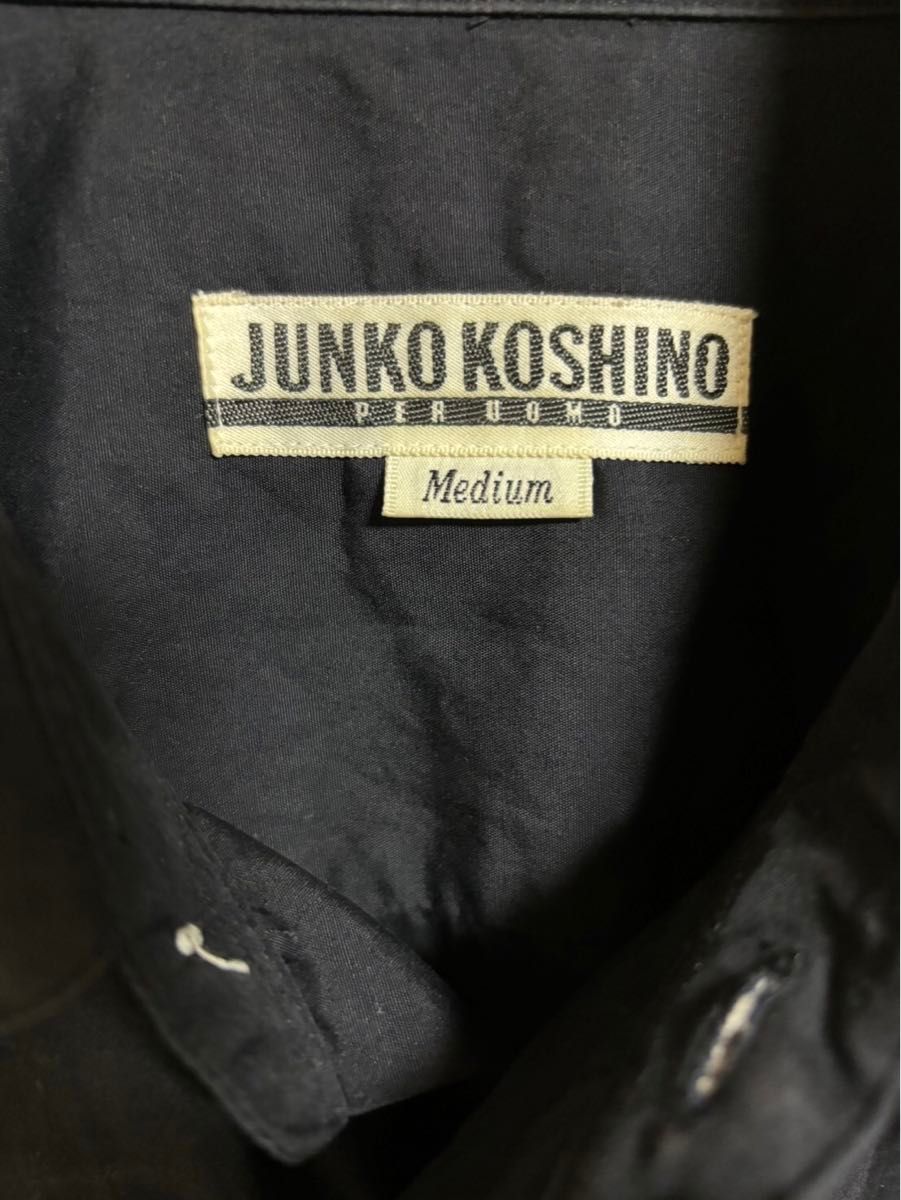 90s JUNKO KOSHINO 長袖　シャツ　Mサイズ　コシノジュンコ　90's vintage ヴィンテージ　古着