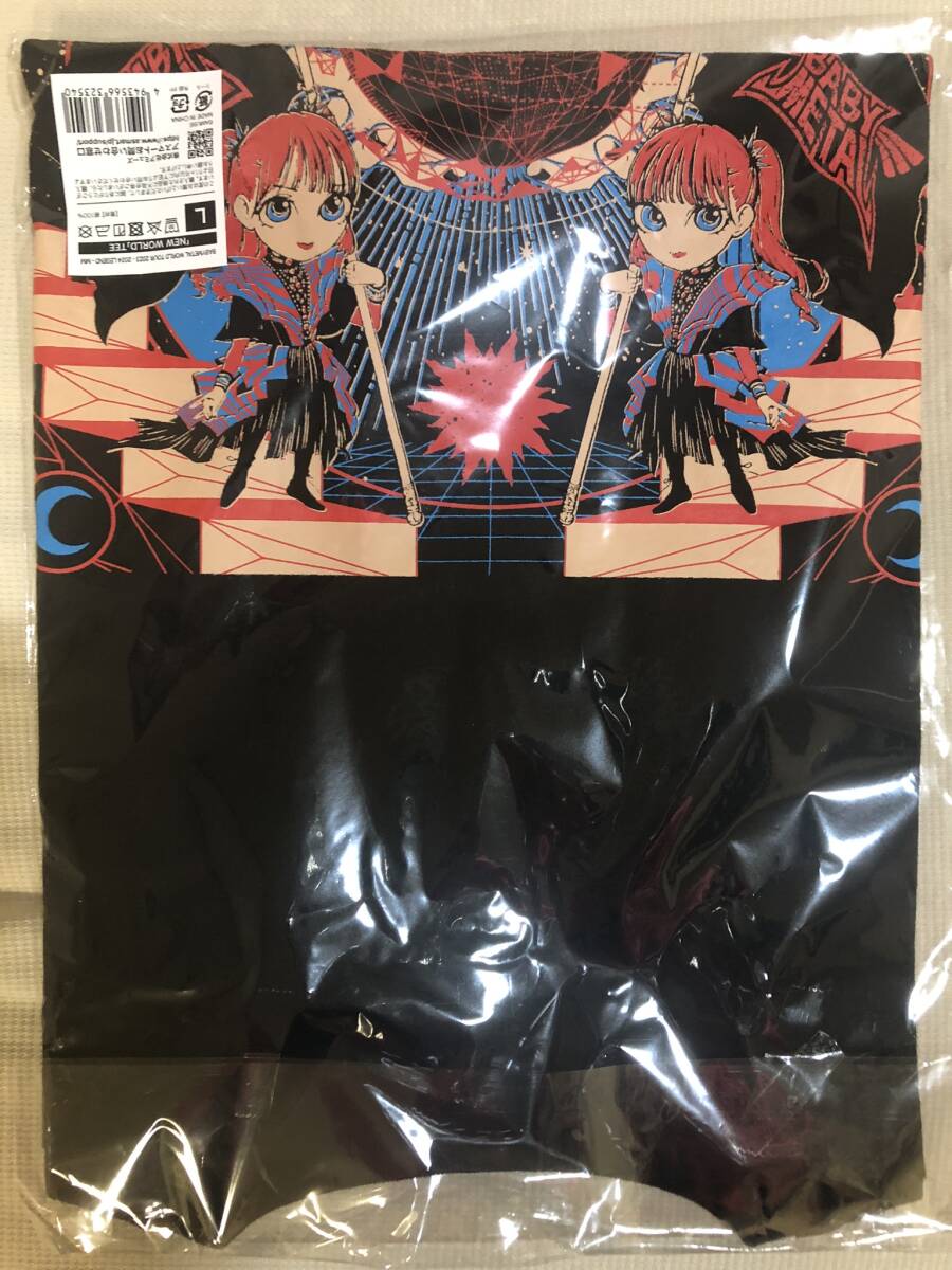 BABYMETAL [NEW WORLD]TEE [L размер ]