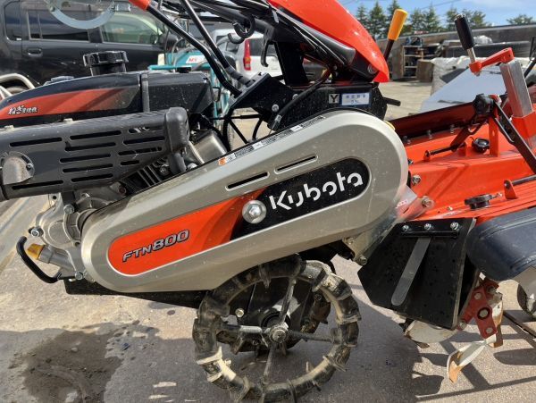 売り切り！kubota クボタ ねぎ管理機 FTN800 耕運機　中古　青森県八戸市_画像1