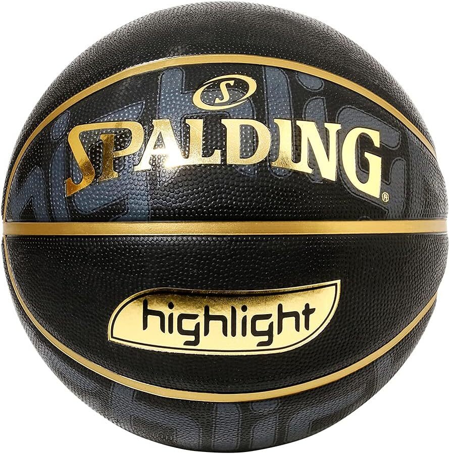 ゴールドハイライト 84-525J SPALDING(スポルディング) バスケットボール ボール ベーシック 5号 ラバー_画像1