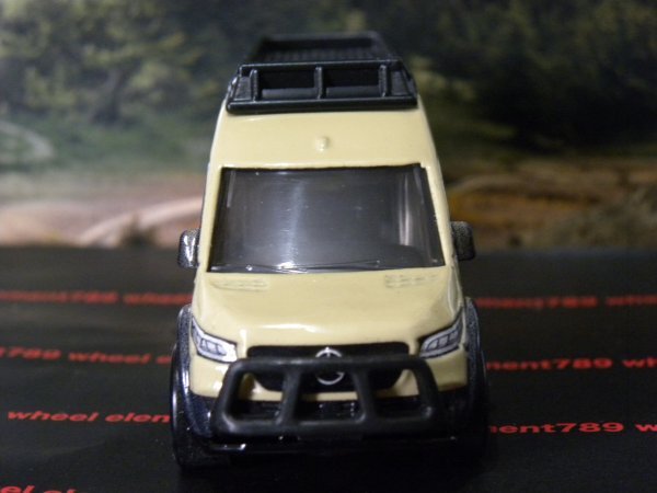 即決 ルース☆☆MERCEDES-BENZ SPRINTER TOURER BLACK RHINO HARD ALLOYS メルセデスベンツ スプリンター プレミアモデル HOT WHEELSの画像6