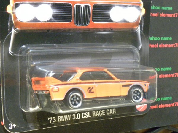 即決☆☆'73 BMW 3.0 CSL RACE CAR GRAN TURISMO ホットウィール Hot Wheels_画像6