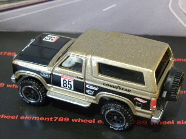 即決☆☆ルース 1985 フォード ブロンコ '85 Ford Bronco TUBULAR TRUCKS ホットウィール Hot Wheels_画像8