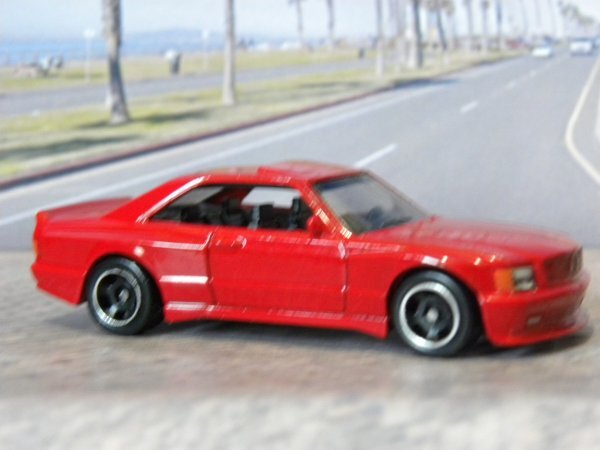 即決☆☆ ルース 1989 MERCEDES-BENZ 560 SEC AMG HOT WHEELS ホットウィール_画像2