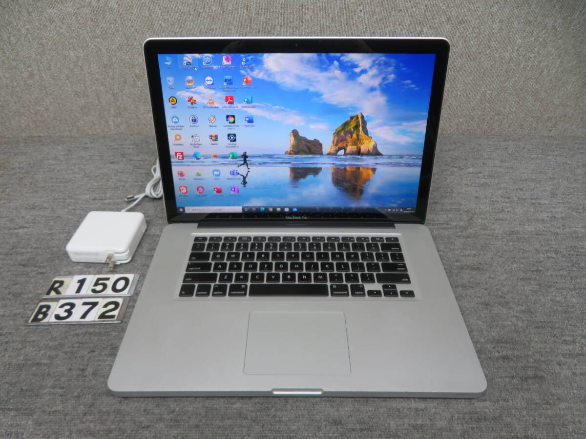 MacBook Pro A1286◆CS6 ＆Office付 ◆高速Core i5 / 8GB / 爆速SSD 512GB◆PC1台で、ダブルmacOS & Win10◆15.4型◆新品バッテリー_◆PC1台で,ダブルmacOS & Winが使用出来る