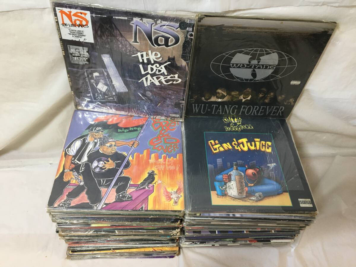 〇V398〇コレクター放出品 LP レコード HIPHOP ヒップホップ 135枚まとめ Nas/WU-TANG CLAN/Dr.Dre/SNOOP DOGG/JAY-Z/NOTORIOUS B.I.G._画像1