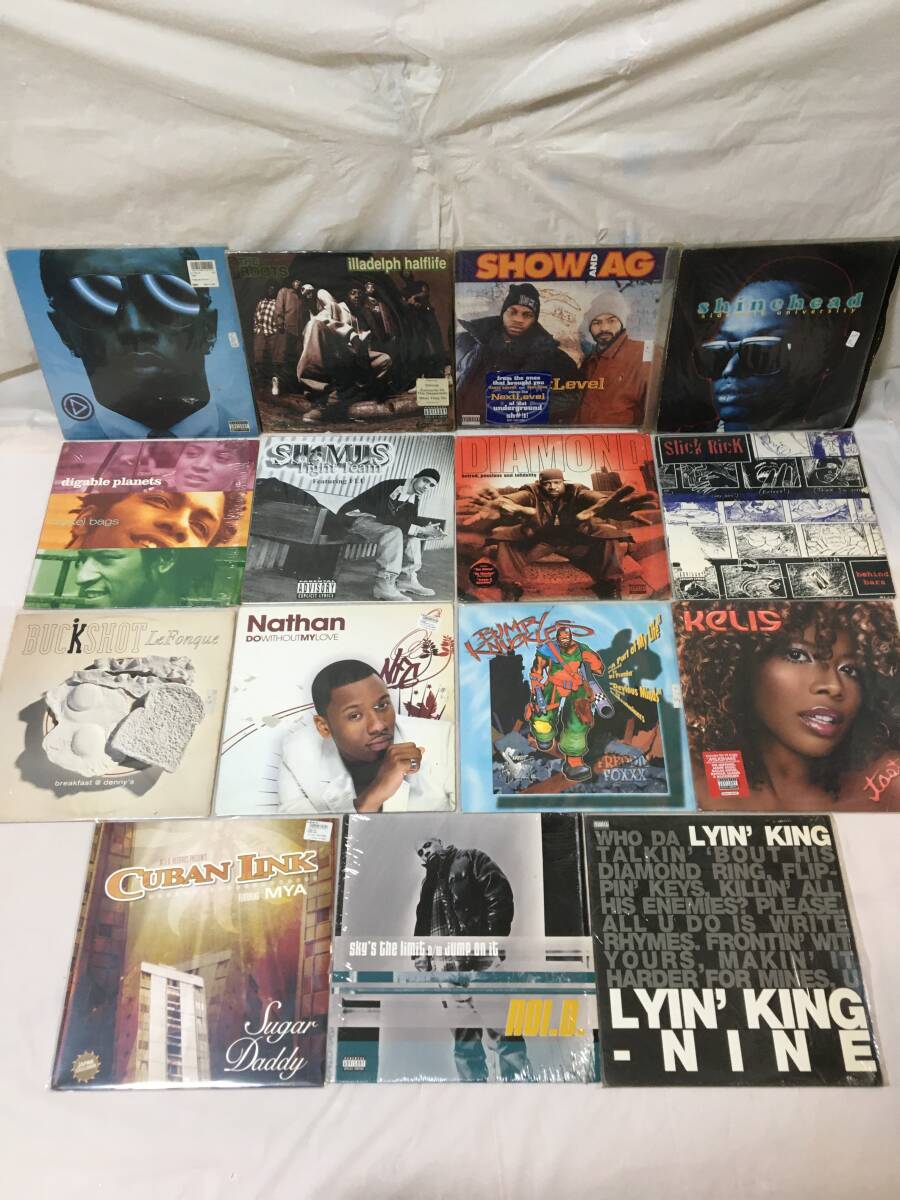 W060〇コレクター放出品 LP レコード HIPHOP ヒップホップ 135枚まとめ Cypress Hill/Lauryn Hill/DMX/Notorious B.I.G./PUFF DADDY/COOLIOの画像9