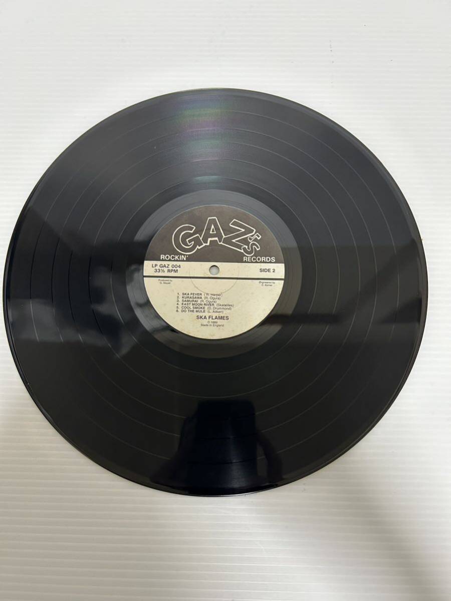 ◎W382◎LP レコード UK盤 The Ska Flames スカフレイムス/Ska Fever スカ・フィーバー/LP GAZ 004_画像5